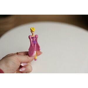 1996 McDonalds Happy Meal Toy Dancer Fairy Pink Purple Twirl Spins (741